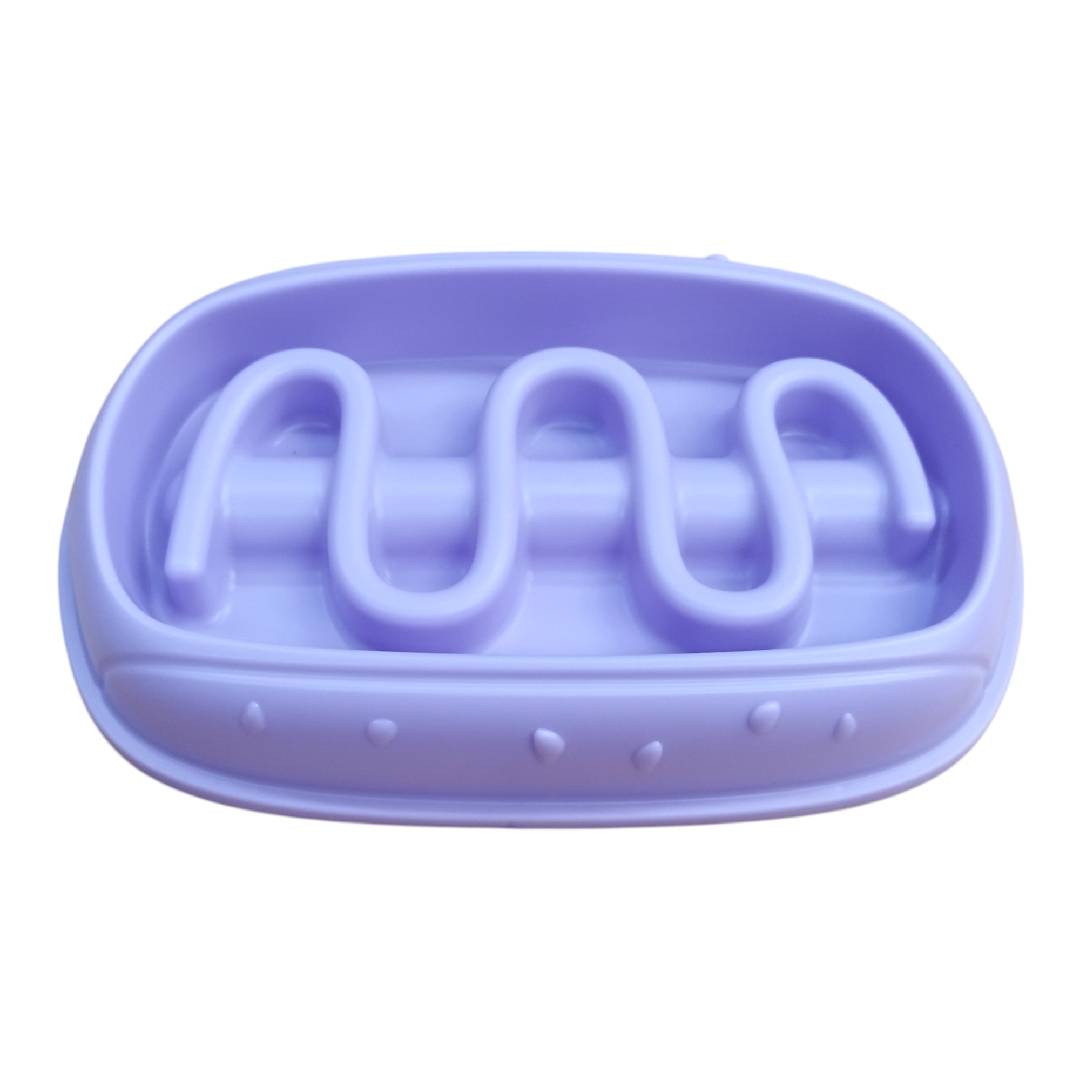 CT0184 1 Pieza Tazón De Alimentación Lenta Para Perro