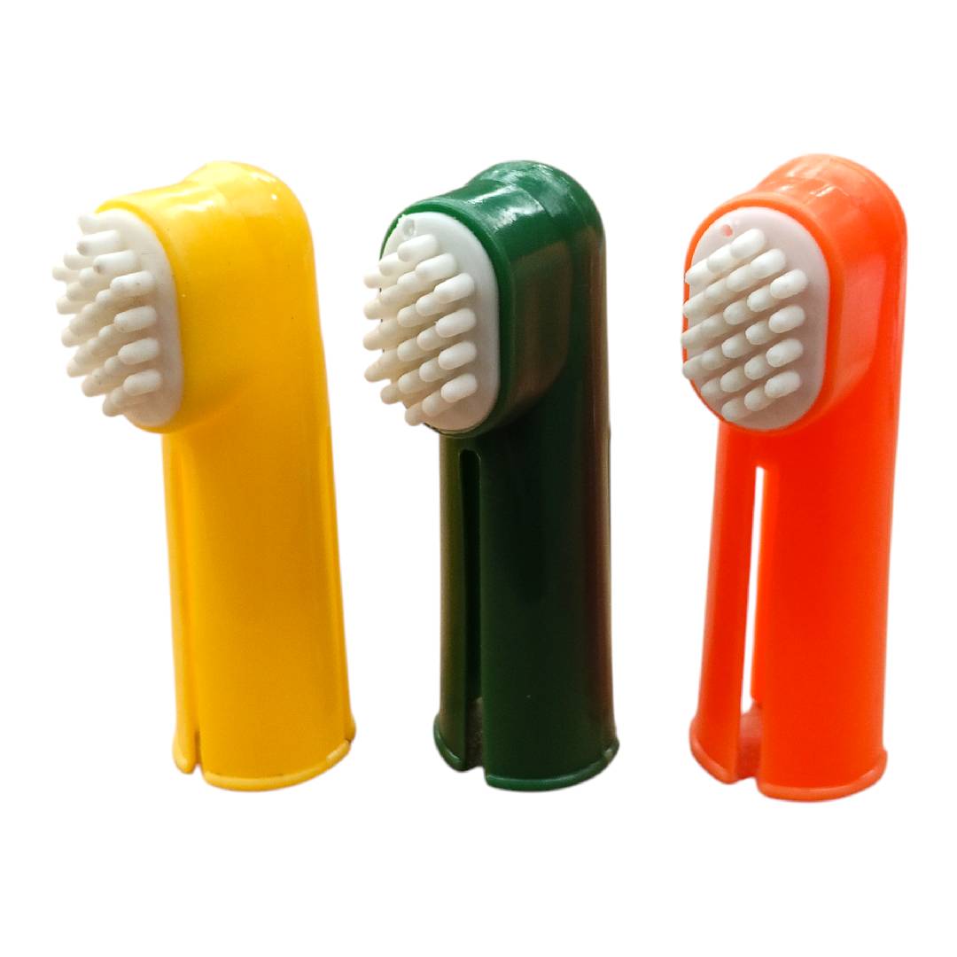 CT9741 1 Kit De Cepillo De Dientes y 2 Piezas Dedal Para Mascota