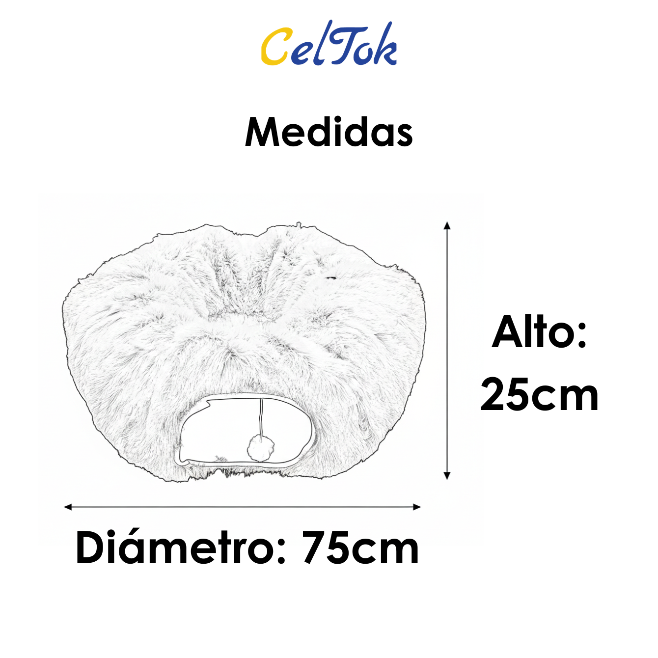 CT2968 1 Pieza De Tunel/Cama Para Mascotas
