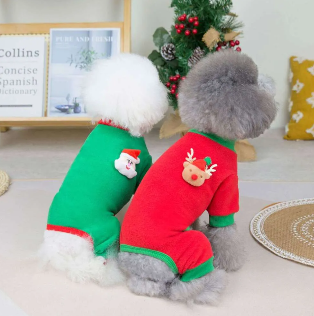 CT0418 1 Pieza De Ropa De Invierno De Navidad Para Mascota