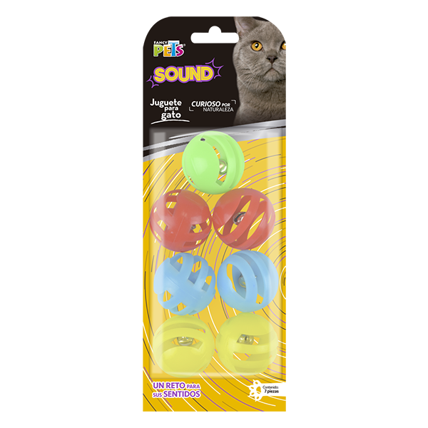 FL8267 1 Set 7 Piezas Juguete Sound Pelota Con Sonido Para Mascotas
