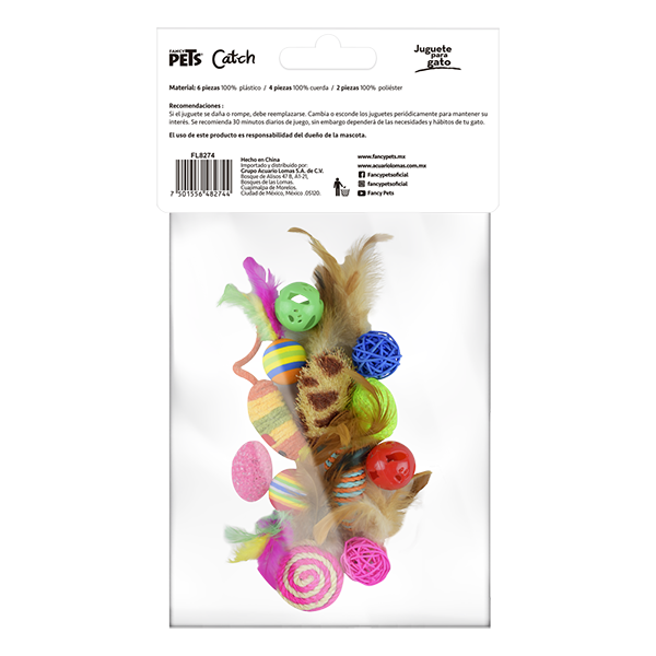 FL8274 1 Set Con 12 Piezas De Juguete Para Mascota