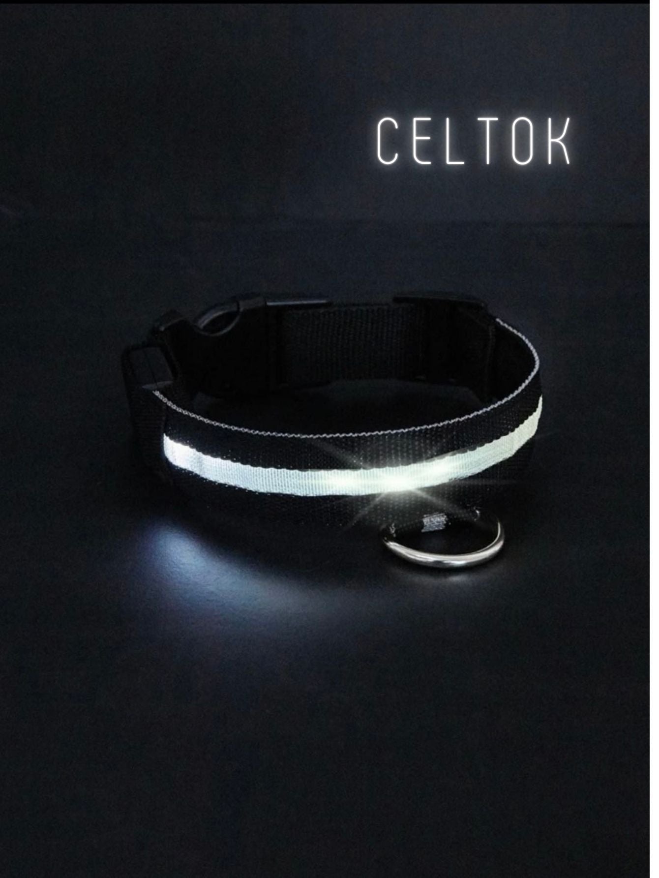 CT1804 1 Pieza De Collar De Luz LED De USB Recargable