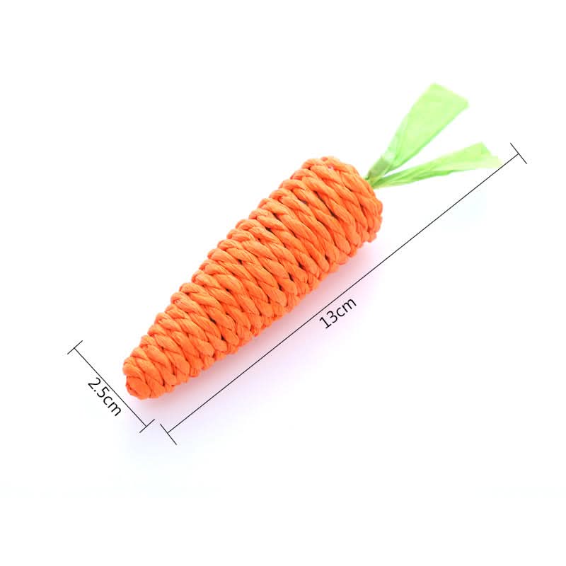 CT1799 1 Pieza De Juguete Zanahoria Para Mascota