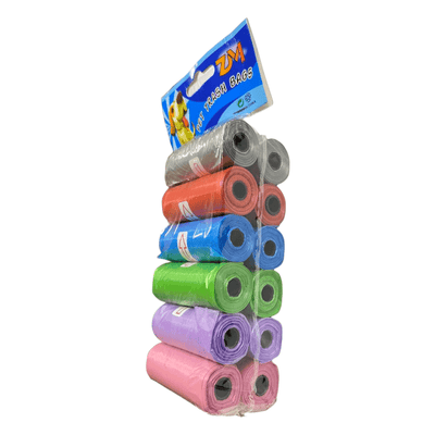CT0004 1 Pack 12 Piezas De Rollos De Bolsa De Basura Para Mascota