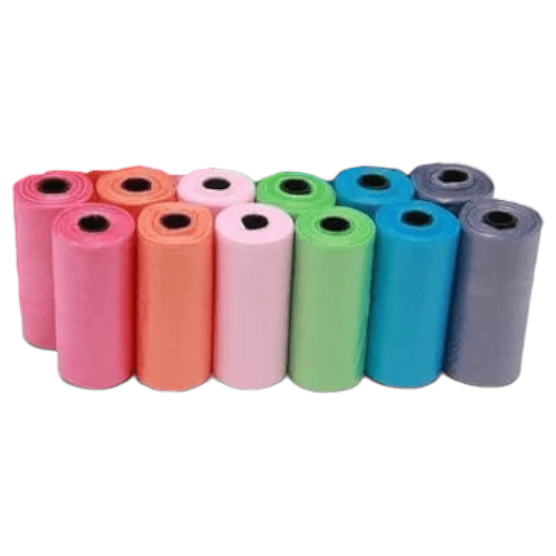 CT0004 12 Rollos De Bolsa De Basura Para Mascota