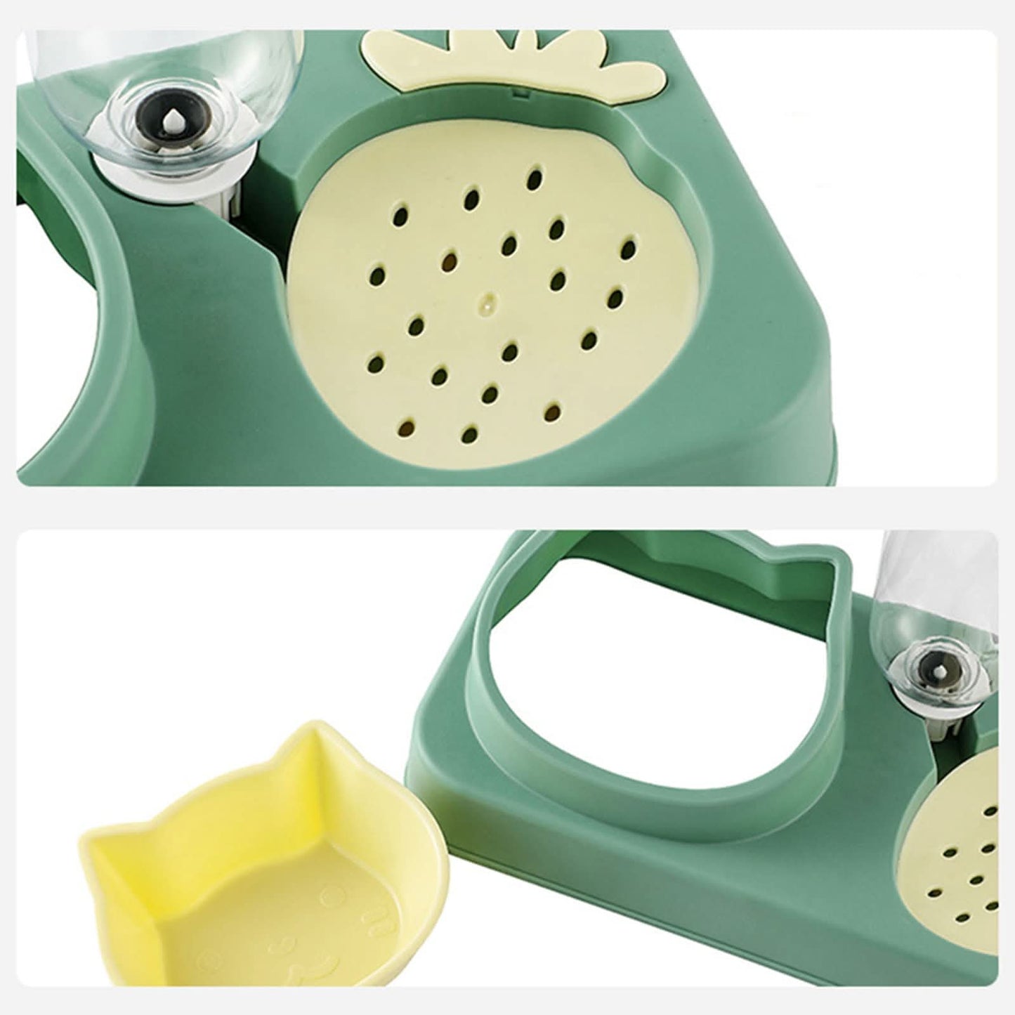 CT0044 1 Pieza De Tazon Con Bebedero Para Mascota