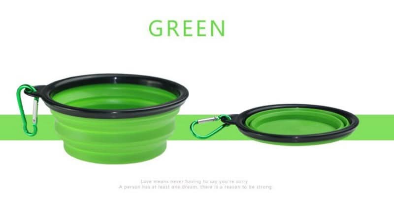 CT0066 1 Pieza De Tazon Plegable Grande Para Mascota