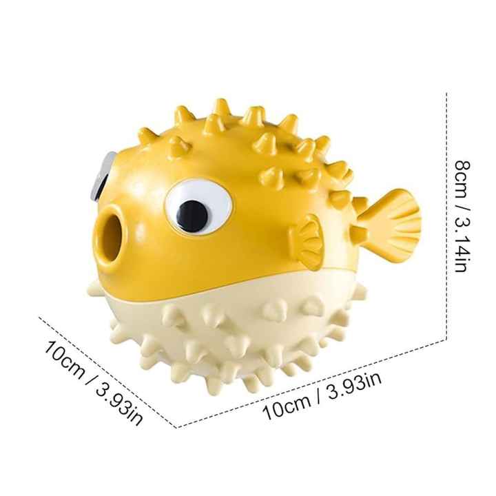 CT0117 1 Pieza De Juguete Dispensador Con diseño de Pez Para Mascota