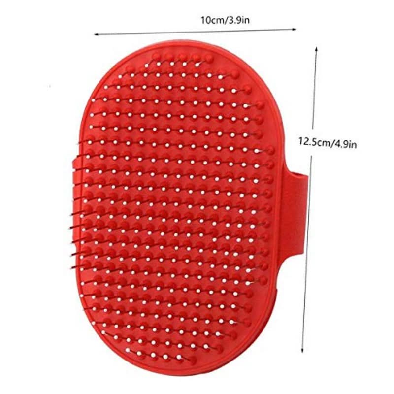 CT0587 1 Pieza Cepillo De Masaje De Ducha Para Mascota