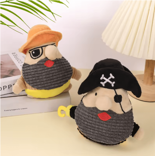 CT0803 1 Pieza De Juguete De Peluche Con Diseño De Pirata Para Mascota