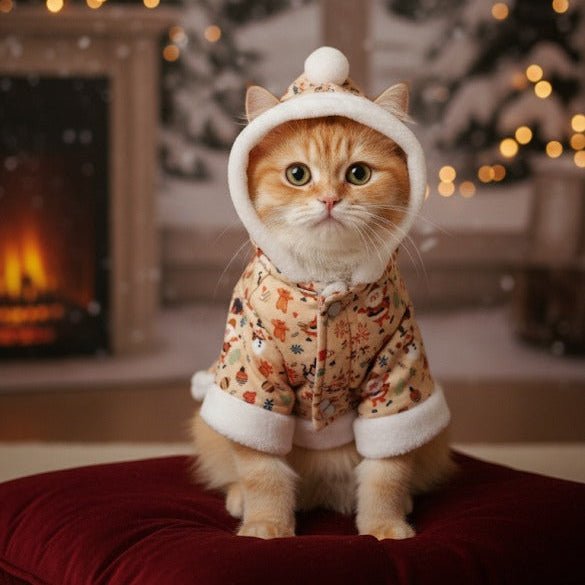 CT0908 1 Pieza De Ropa De Invierno De Navidad Para Mascota