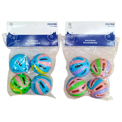 CT0919 1 Set De 4 Piezas De Pelota Para Mascota