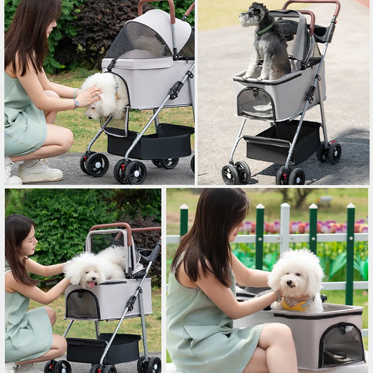 CT1138 1 Pieza de Carriola Plegable para Mascota