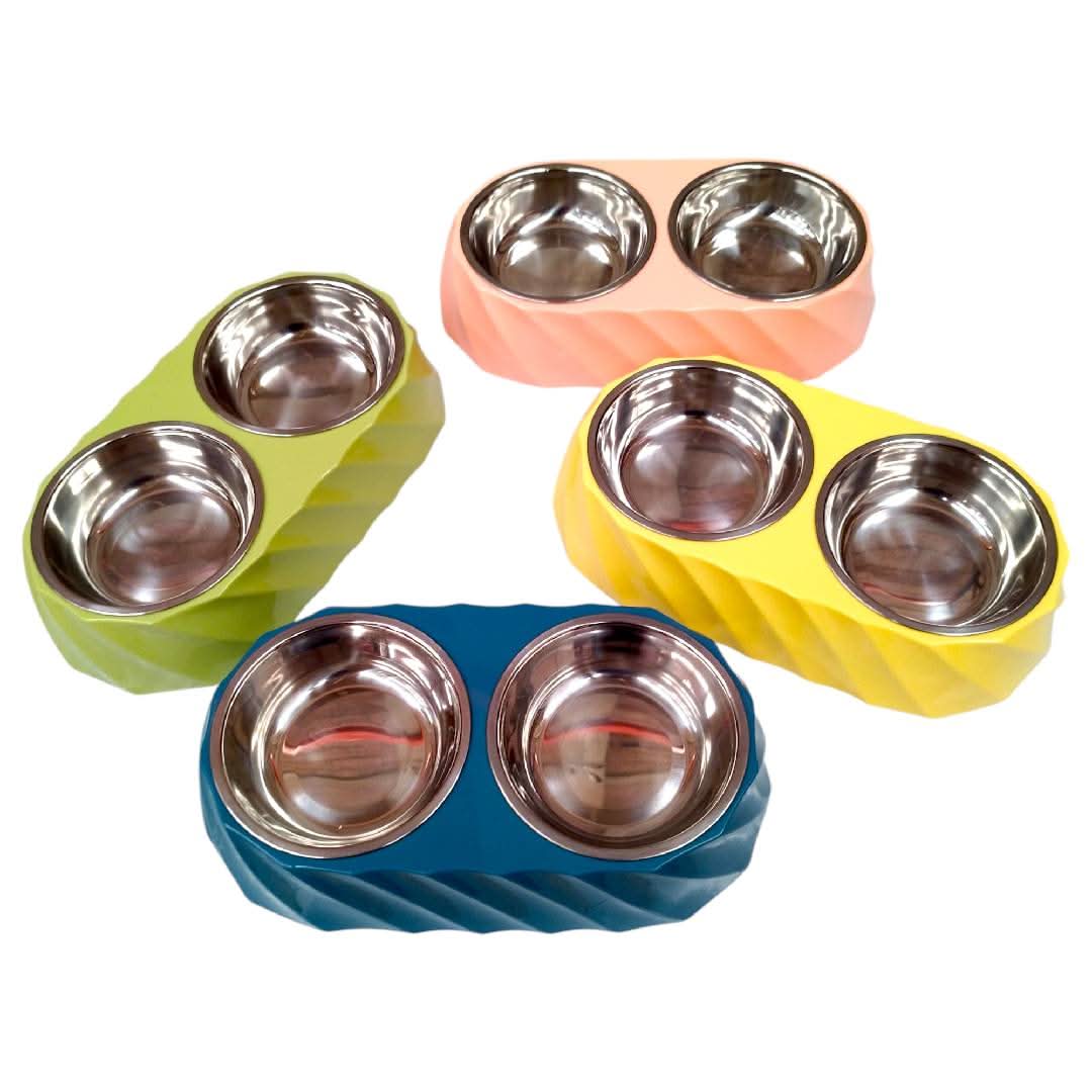 CT1566 1 Pieza De Tazon Doble Para Mascota