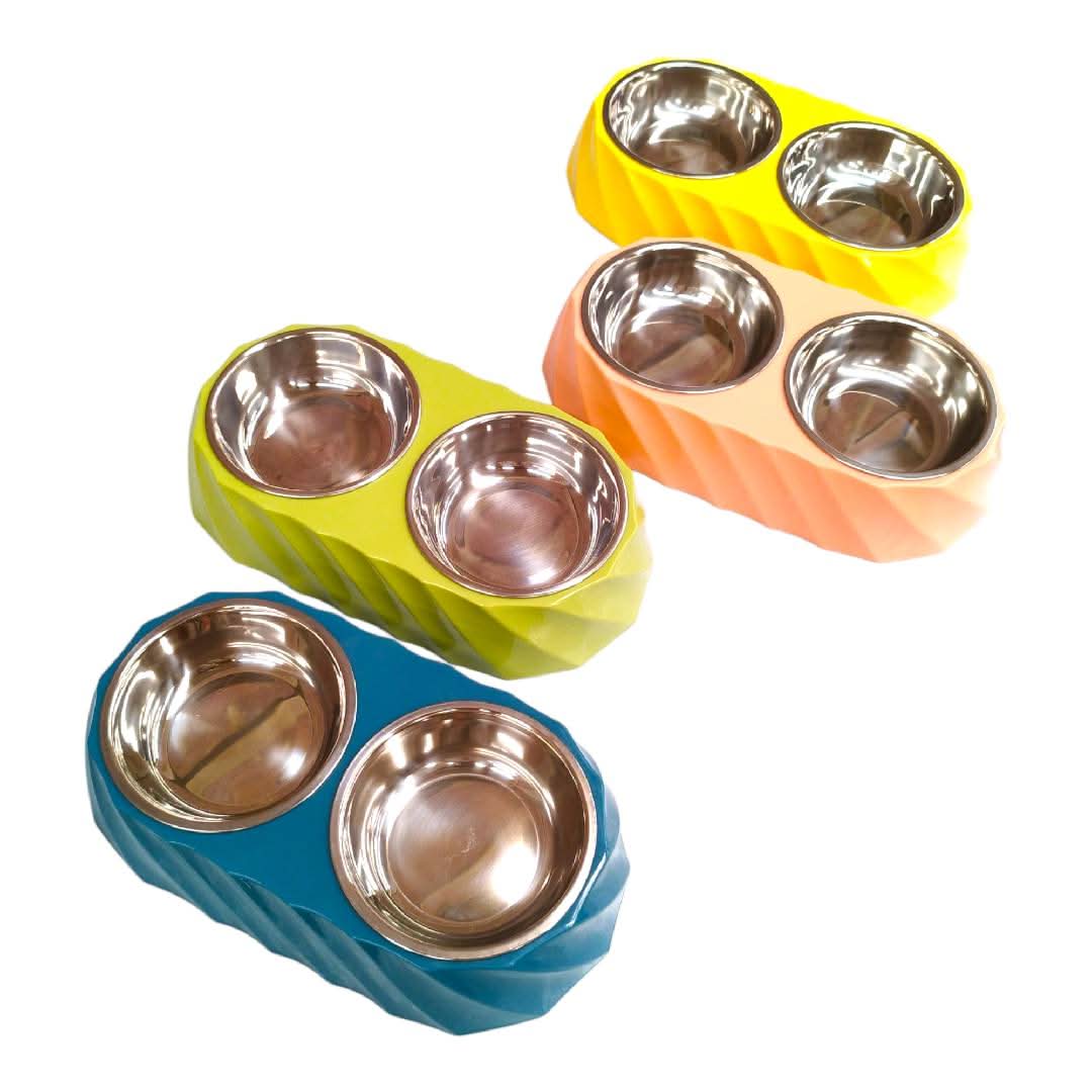 CT1566 1 Pieza De Tazon Doble Para Mascota