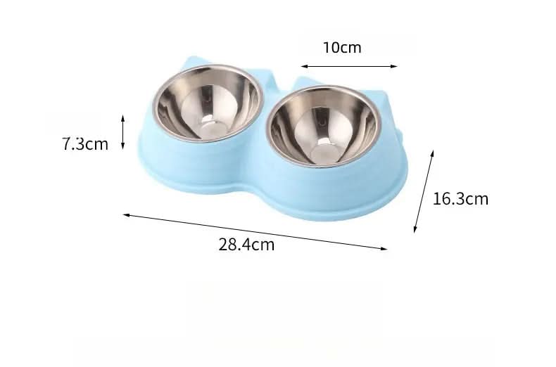 CT2044 1 Pieza De Tazon Doble Para Mascota