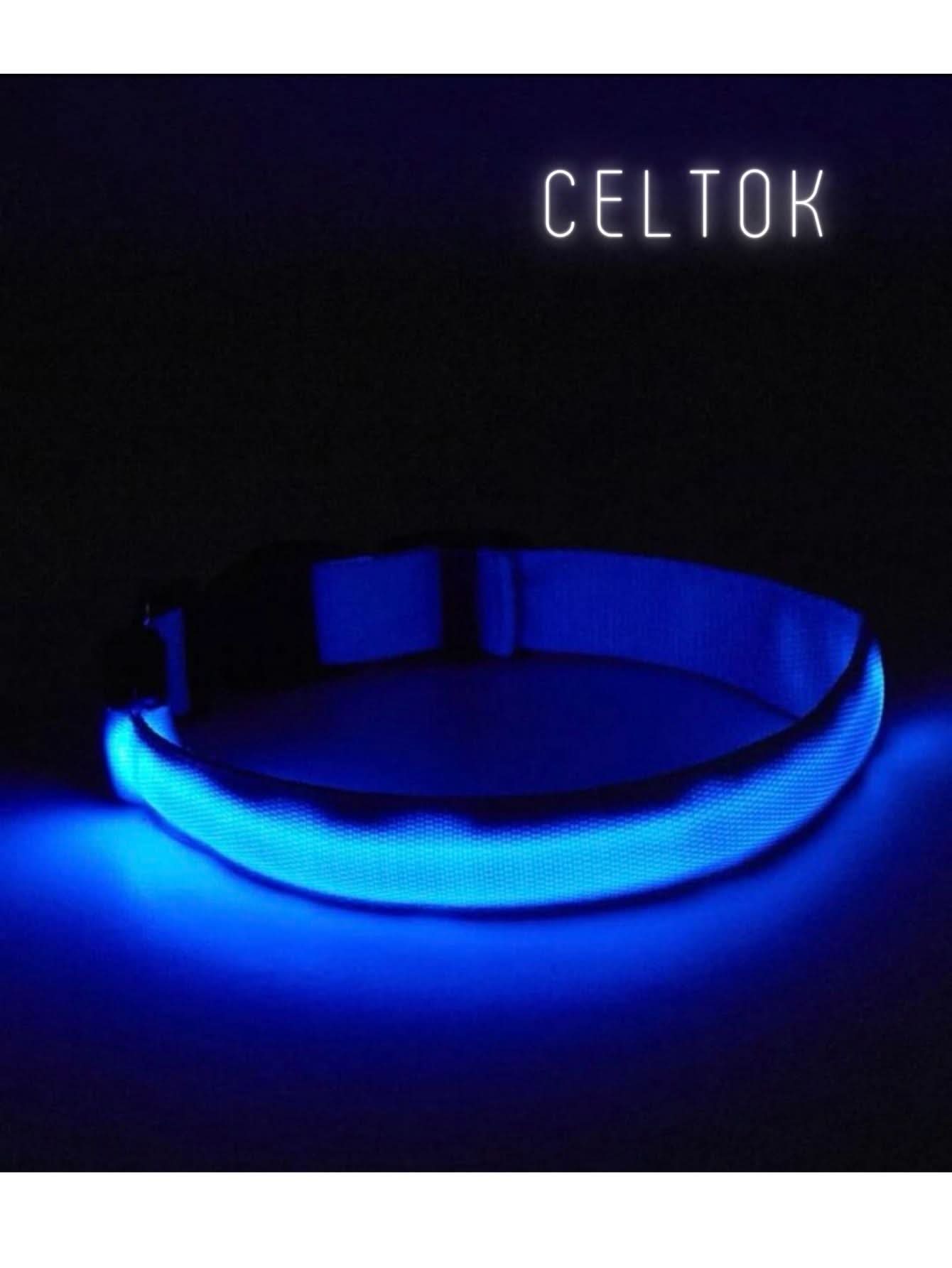 CT2111-50305 1 Pieza De Collar De Luz LED De Bateria