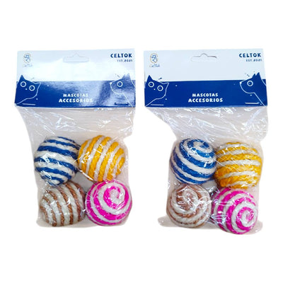 CT2269 1 Set De 4 Piezas De Pelota Para Mascota