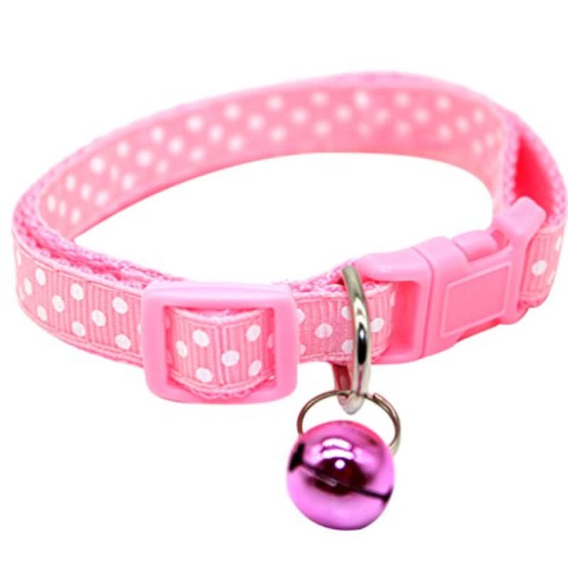 CT2536 1 Pieza De Collar Ajustable Diseño Puntos Para Mascota