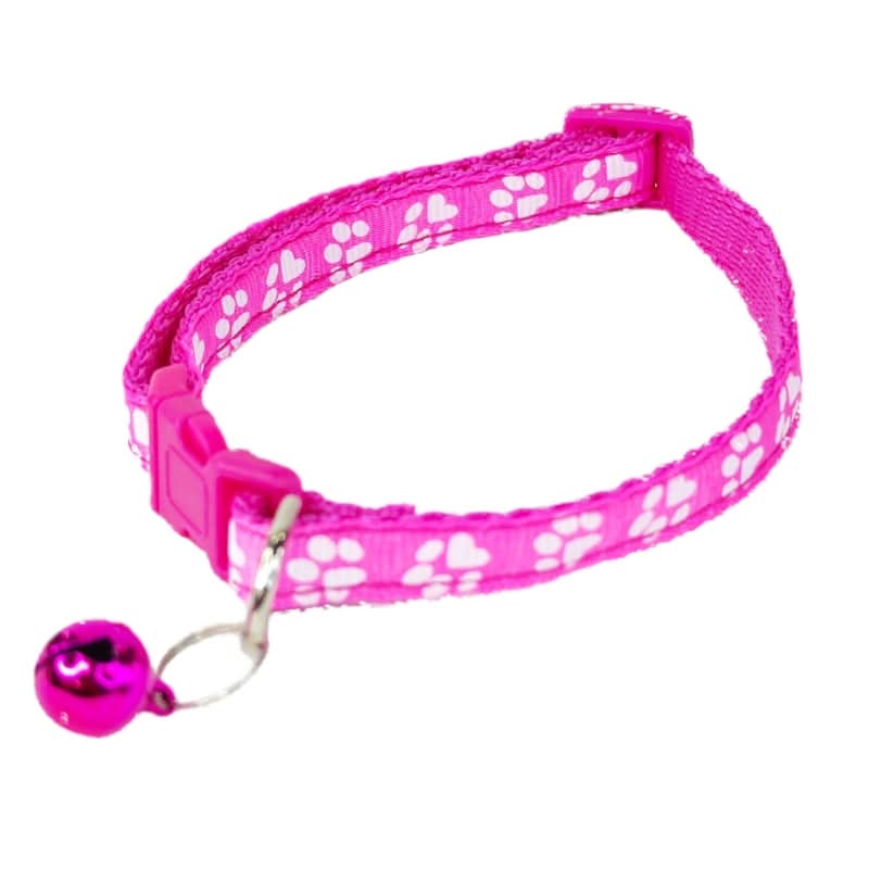 CT2567 1 Pieza De Collar Ajustable Diseño Huella Para Mascota