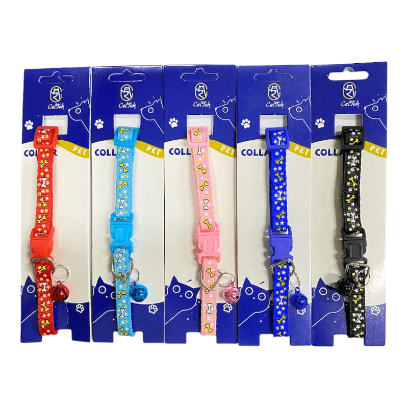 CT2598 1 Pieza De Collar Con Diseño De Huesos Para Mascota
