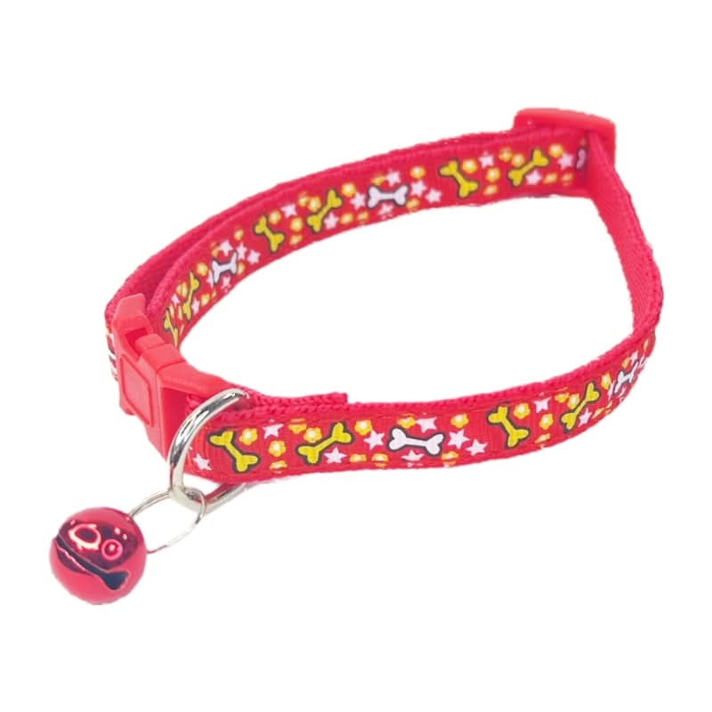 CT2598 1 Pieza De Collar Con Diseño De Huesos Para Mascota