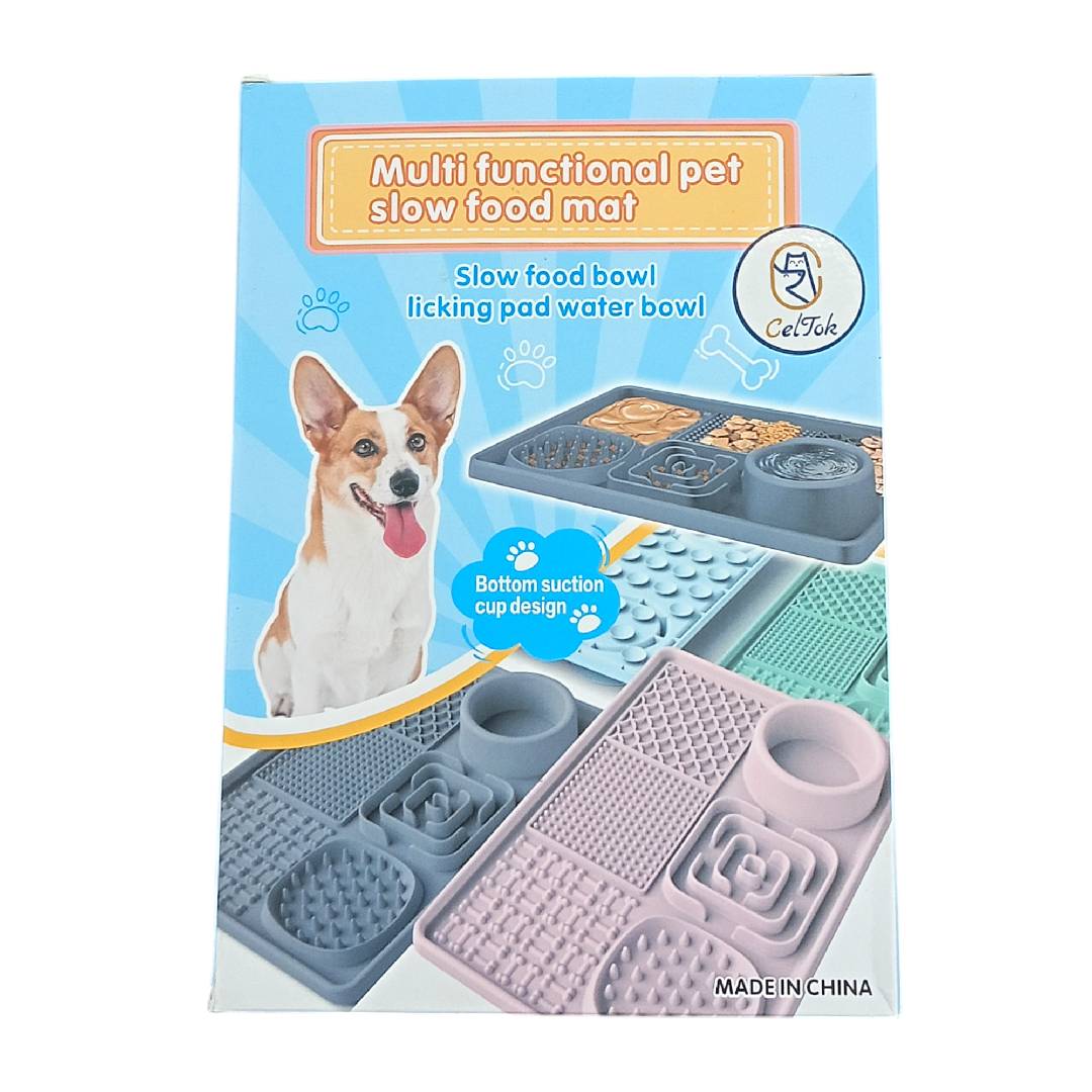 CT3119 1 Pieza De Tazón De Alimentacion Lenta Para Mascota