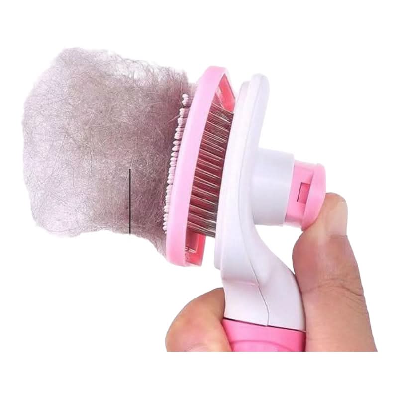 CT3648 1 Pieza De Cepillo Con Boton Removedor Para Mascota