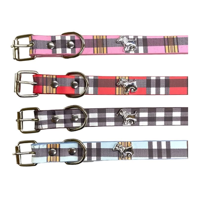 CT5247 1 Pieza De Collar Diseño Cuadros Para Mascota