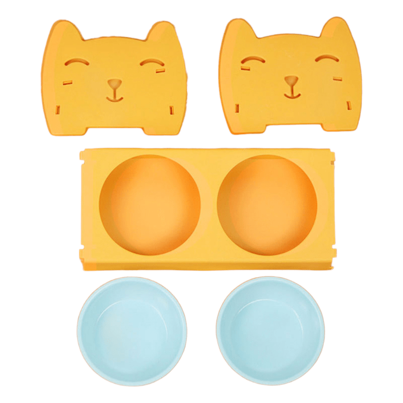 CT5505 1 Pieza De Plato Doble Para Mascota