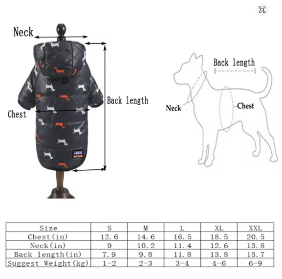 CT5559 1 Pieza De Ropa De Invierno Para Mascota