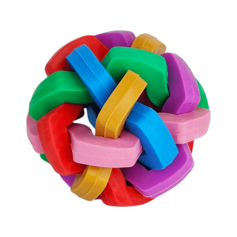 CT6068 1 Pieza Juguete Pelota Coloridas Con Cascabel G