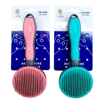 CT6718 1 Pieza De Cepillo Con Boton Para Mascota