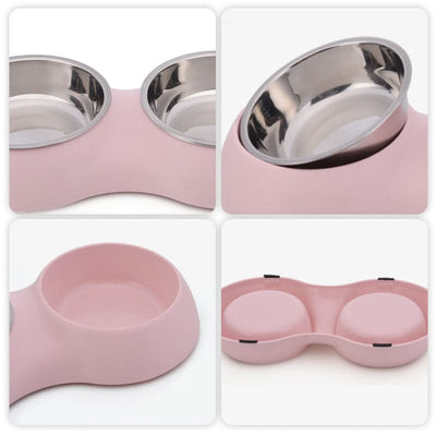 CT6823 1 Pieza De Tazón Doble Para Mascota