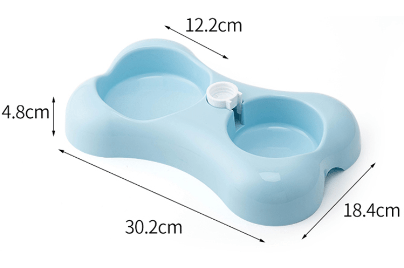 CT7035 1 Pieza Tazón Para Alimento y Adaptador De Botella Para Mascota