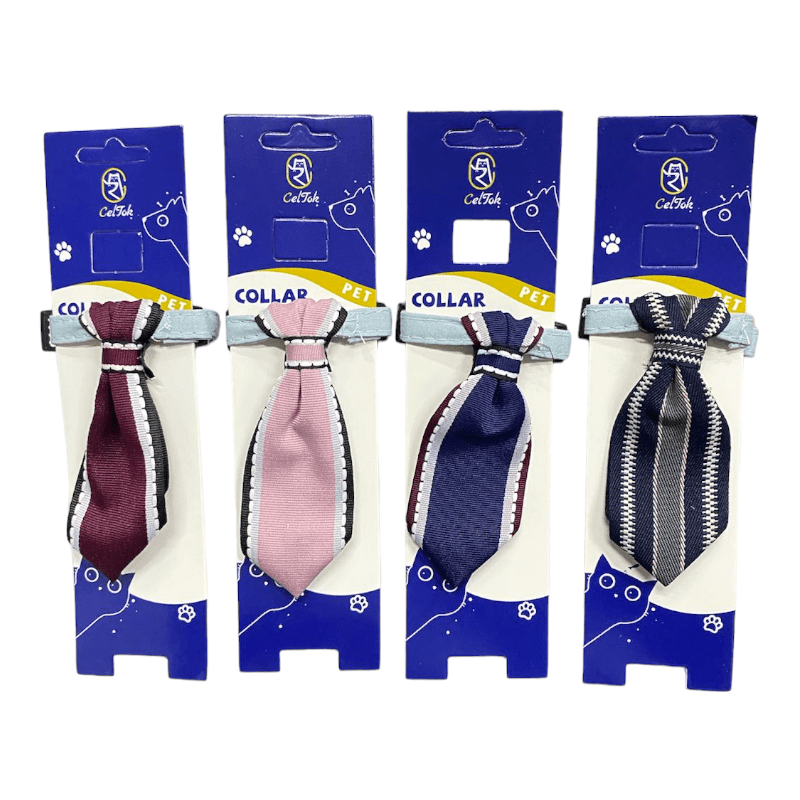 CT7219 1 Pieza De Collar Diseño De Corbata Para Mascota