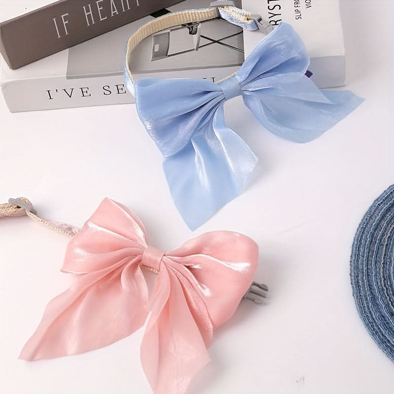 CT8477 1 Pieza De Collar Con Diseño De Moño Para Mascota