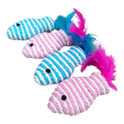 CT8903 1 Set De 2 Piezas De Juguete Pez Para Mascota