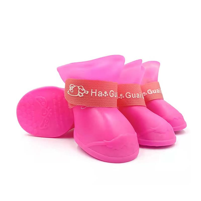 CT9009 2 Pares Botas De Agua Para Mascota