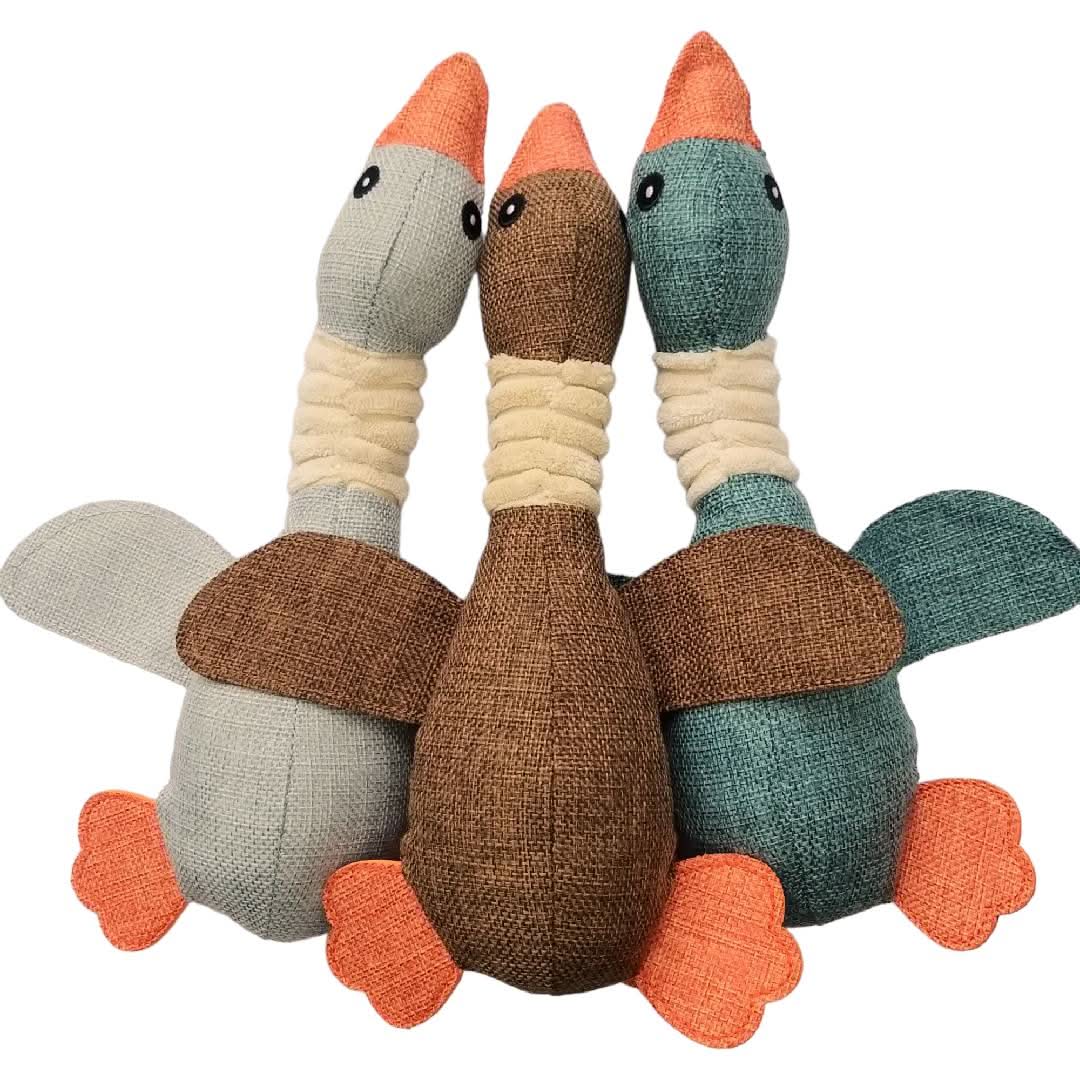 CT9277 1 Pieza De Juguete De Peluche Con Diseño De Pato Para Mascota