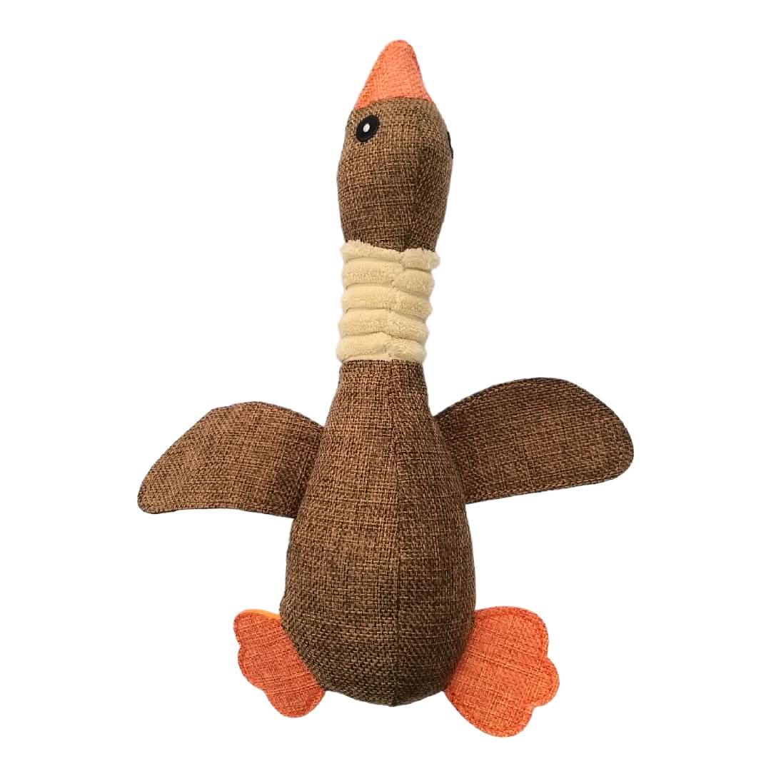 CT9277 1 Pieza De Juguete De Peluche Con Diseño De Pato Para Mascota