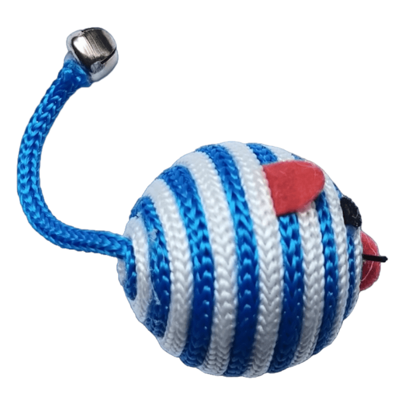 CT9797 1 set Juguete Pelota Con Cola De Cascabel Para Mascota