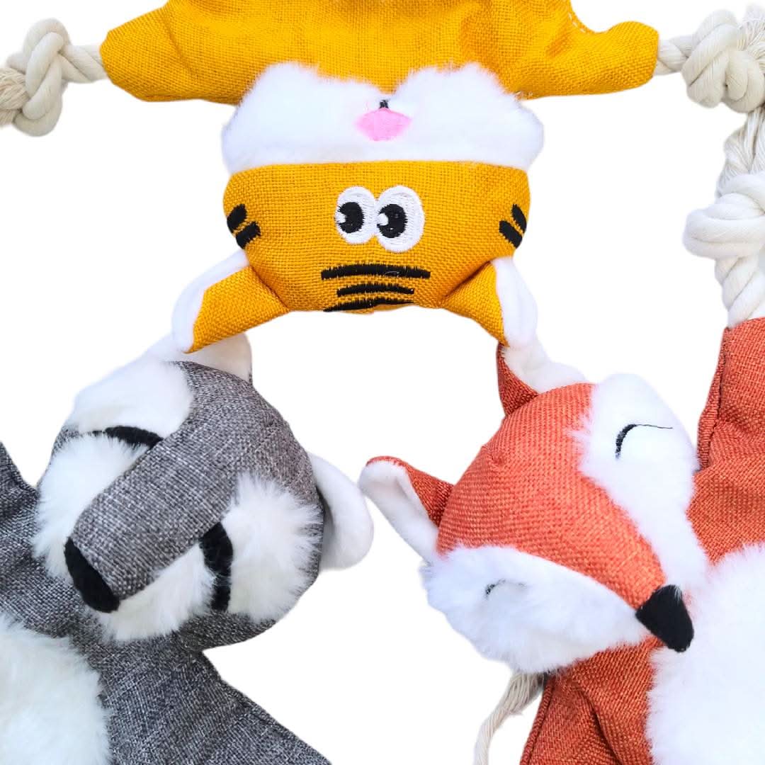 CT9840 1 Pieza De Juguete De Peluche Con Diseño de Animalito Para Mascota
