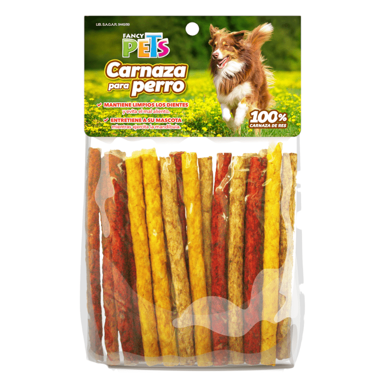 FL3745 Set De 20 Tiras De Carnaza Para Perro