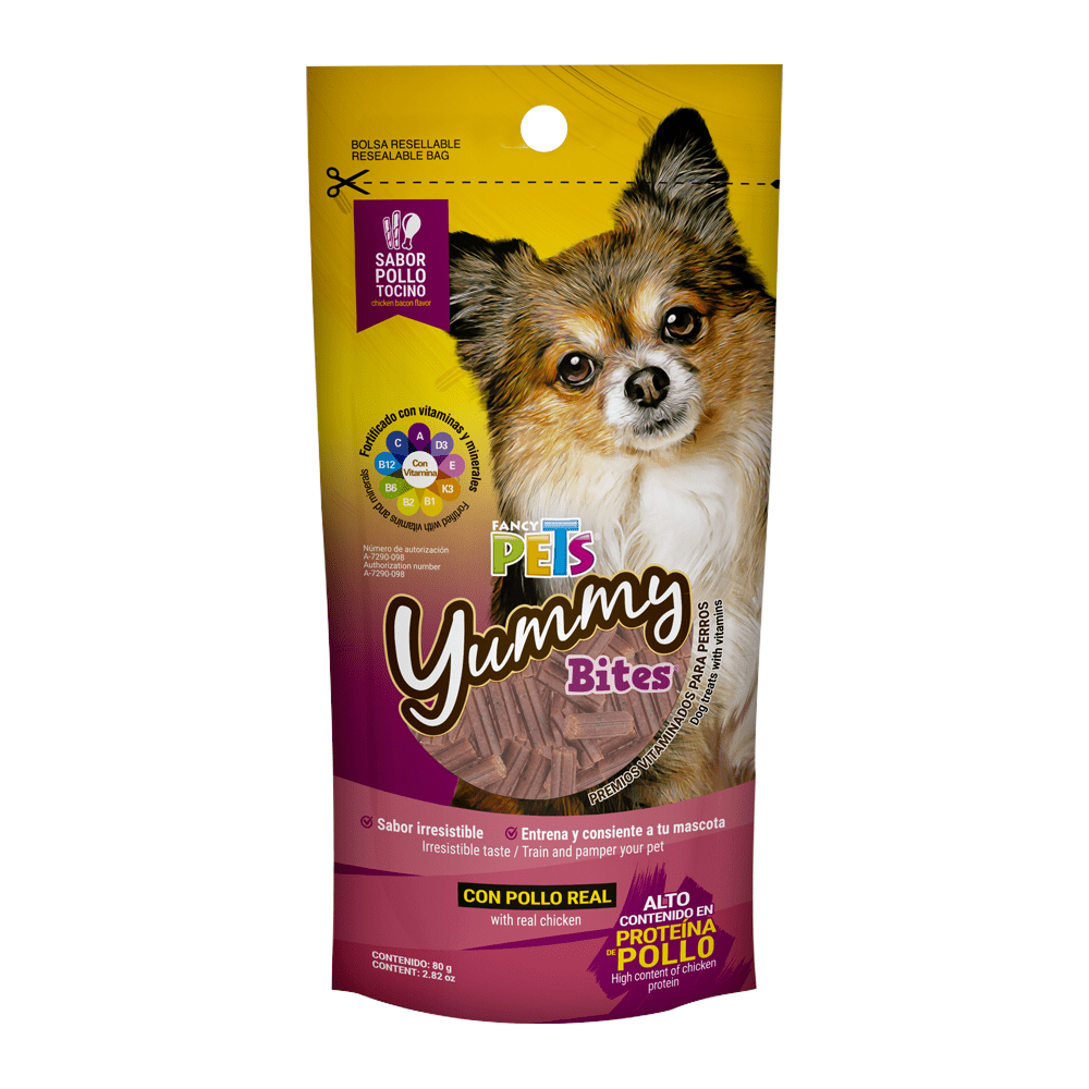 FL4505 1 Pieza De Yummy Bites Pollo Para Mascota