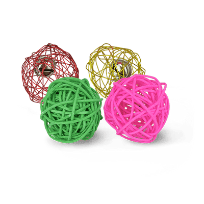 FL8256 1 Set 4 Piezas Juguete Sound Bola Con Sonido Para Mascotas