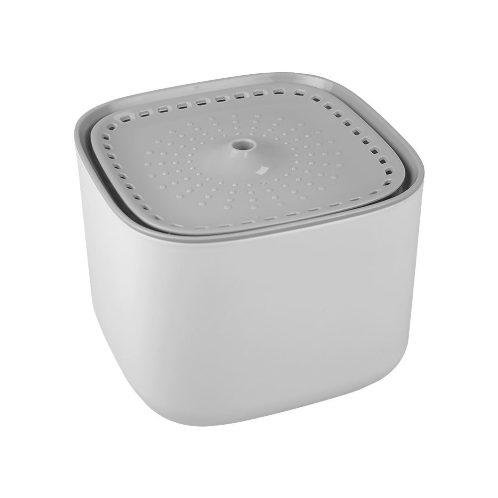 FL9877 1 Pieza De Fuente De Agua Blanco Capacidad 3 Lts Para Mascotas