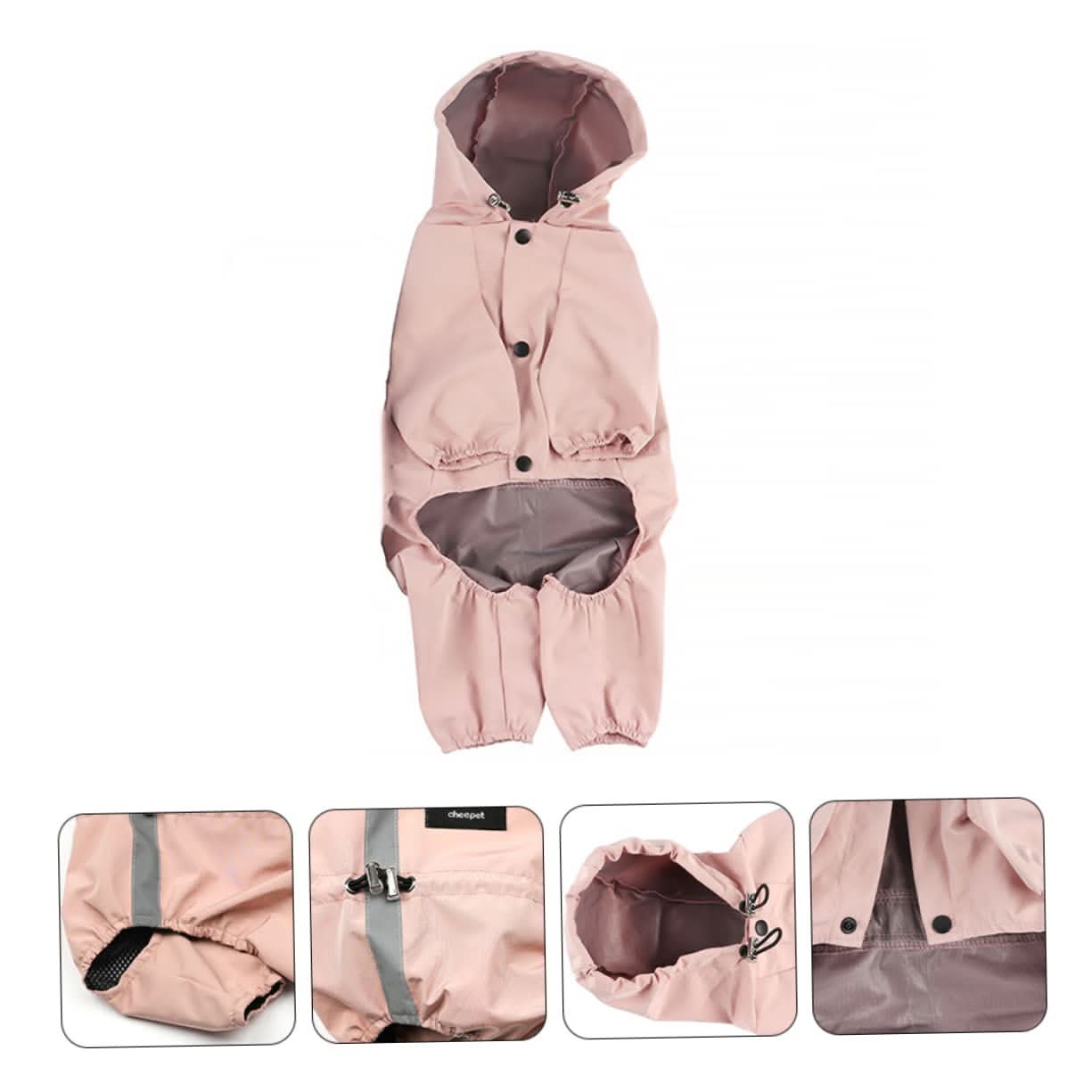CT2604 1 Pieza De Impermeable Para Mascota