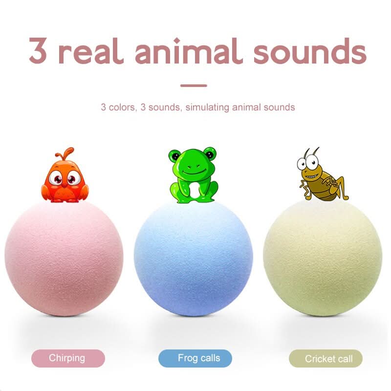 CT6533 1 Pieza De Pelota Para Gato Con Sonido Y Catnip